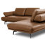 Trumansburg Leather Corner Sofa -1243792430-1243792424