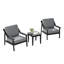 Ensemble de patio d'extérieur pour deux personnes en teck avec coussins et table d'appoint Marlo-745366178-745366183