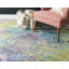 Tapis vert à motif géométrique Mulloy-40278841