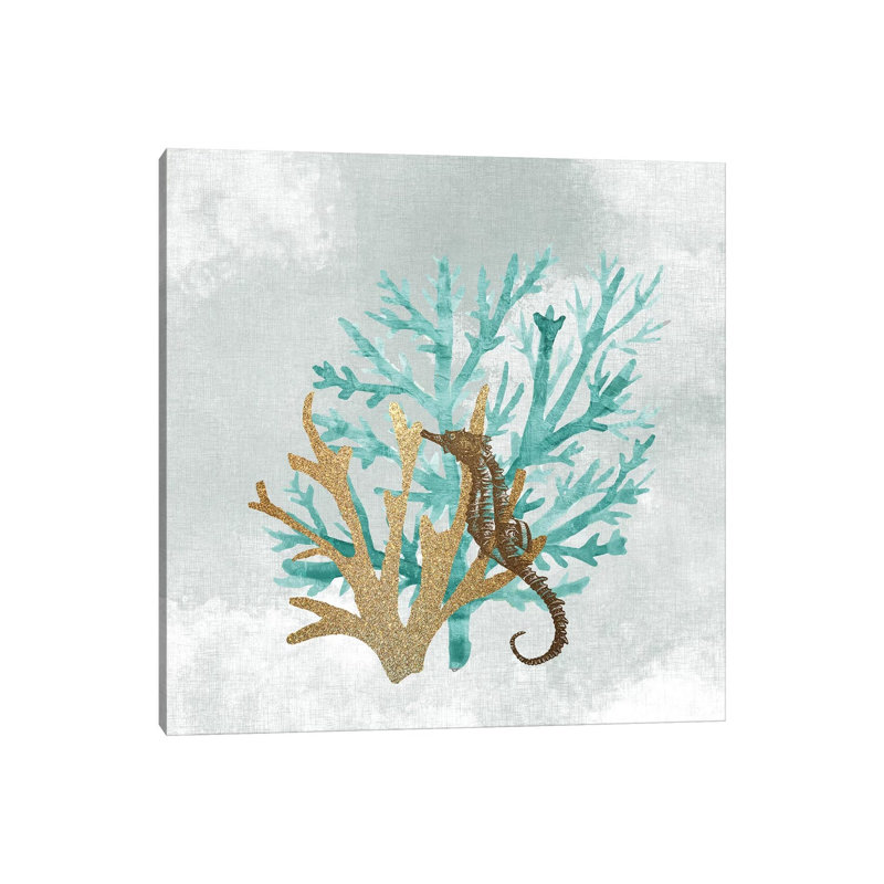The Voice of the Sea II 1 Piece Wrapped Canvas Painting, 45.72 cm H x 45.72 cm W x 3.175 cm D