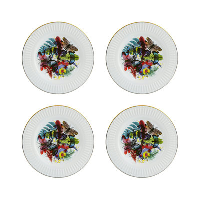 Caribe Handmade Porcelain Salad/Dessert Plate