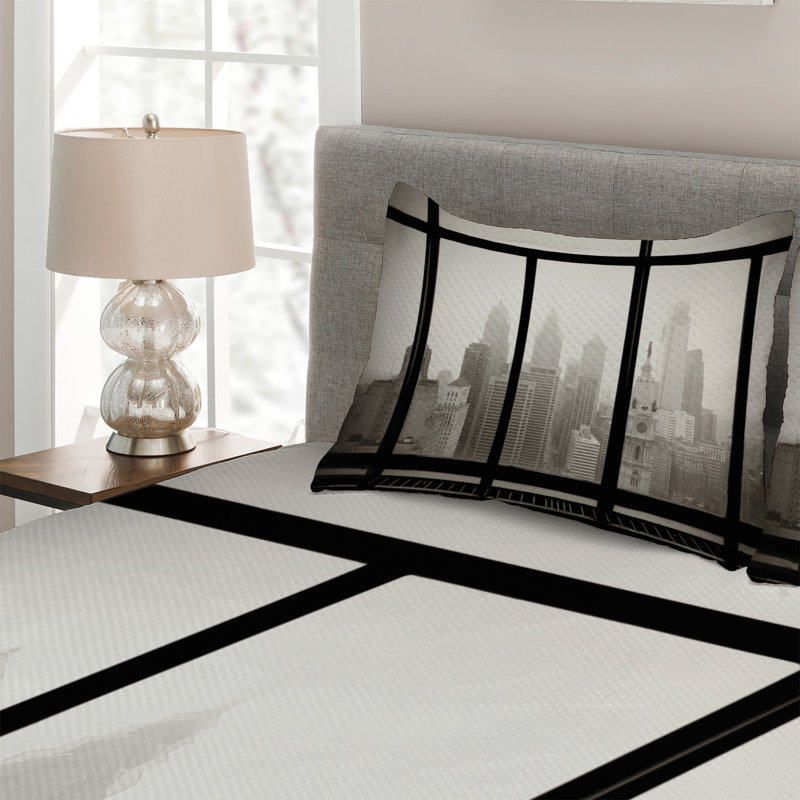 Modern & Contemporary Polyester Coverlet