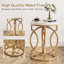 Petite table d'appoint ronde pour canapé et table de chevet, table de bout multifonctionnelle | Idée de cadeau