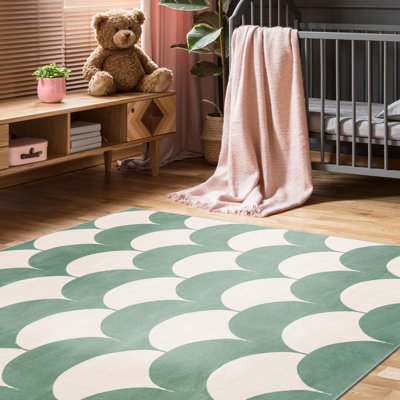 Unique Loom Arches Whimsy Kids Rug
