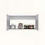 Double Door Wall Cabinet for Kitchen Bathroom or Laundry Room