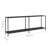 Ridpath Glass Top Console Table-1442498300