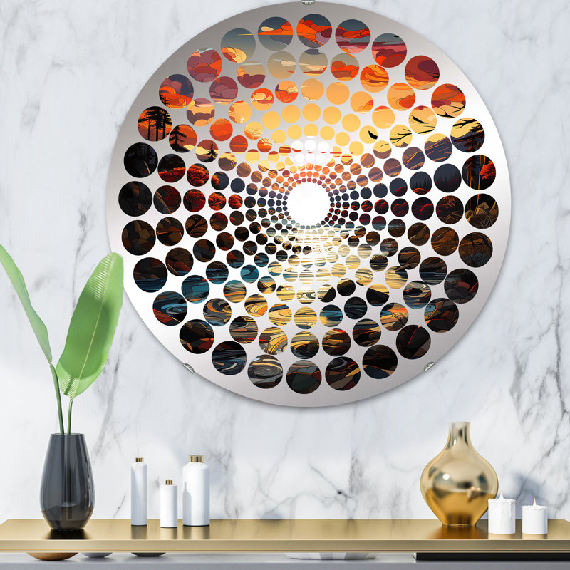 Eunise Circle Mirror, 31.4" x 31.4"
