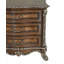 Table de chevet 3 tiroirs Gerika