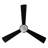 52" 3-Blade Woven Rattan Ceiling Fan With LED Light And Remote Control-2010988664