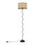 155cm Black Metal Floor Lamp