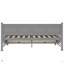 Lit de jour simple avec 2 grands tiroirs, structure en X, lit de jour moderne et rustique-400869909