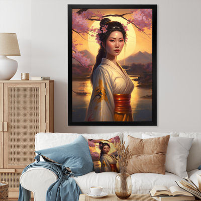 Beauté japonaise en fleurs