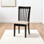 Ensemble de salle à manger en bois massif brun foncé / brun 7 pièces H 38,2 po x l 18,5 po x P 21,7 po Etibar-142176368-142176369