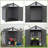 XWT012-1 6*8Ft Resin Plastic Storage Shed For Backyard Garden Big Spire Tool Storage
