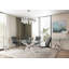Krystin 160cm Glass Top Console Table