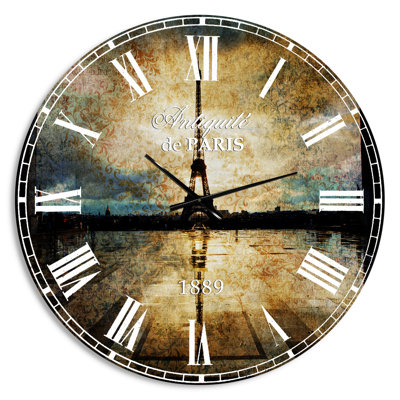 Horloge murale Swigart Farmhouse