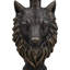 Table d'appoint tête de loup