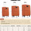 Valise extensible 3 pièces avec sac de voyage
