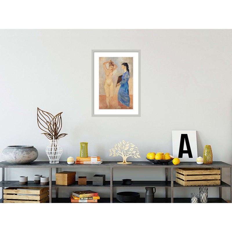 «La Toilette» par Pablo Picasso, impression giclée sur cadre, H 29,5 po x l 21,49 po