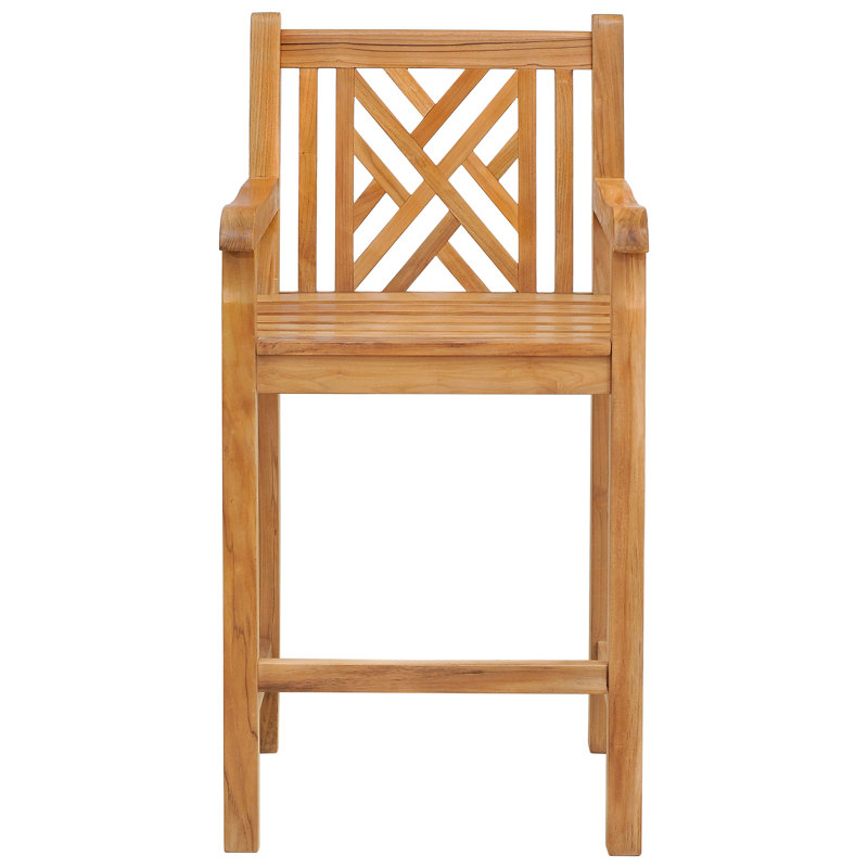 Outdoor Teak Bar Stool