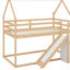 Lit simple mezzanine ou superposé simple avec glissade-2071656729