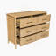 Armoire murale à porte simple en bois massif gris foncé avec 3 tablettes réglables pour un rangement polyvalent et facile à assembler (l 15 po x P 12 po x H 42 po)-124437282