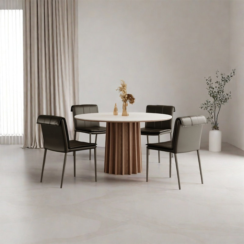 Ensembles de table de salle à manger modernes, H 29,52 po x L 51,18 po x l 51,18 po