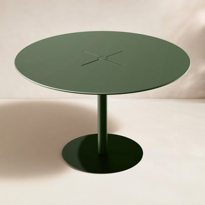 X 48'' Aluminum Outdoor Dining Table