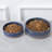 Skandi Ceramic Ribbed Dog Bowl Set-109519331-109519329