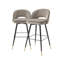 Cliff Upholstered Bar Stool with Metal Frame-61832877-61832879