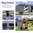 Teardrop Camper Cover,Fits Trailers,7 Layers Top Heavy Duty Camper Cover with Windproof Strap, Fits 12-15ft-100513910