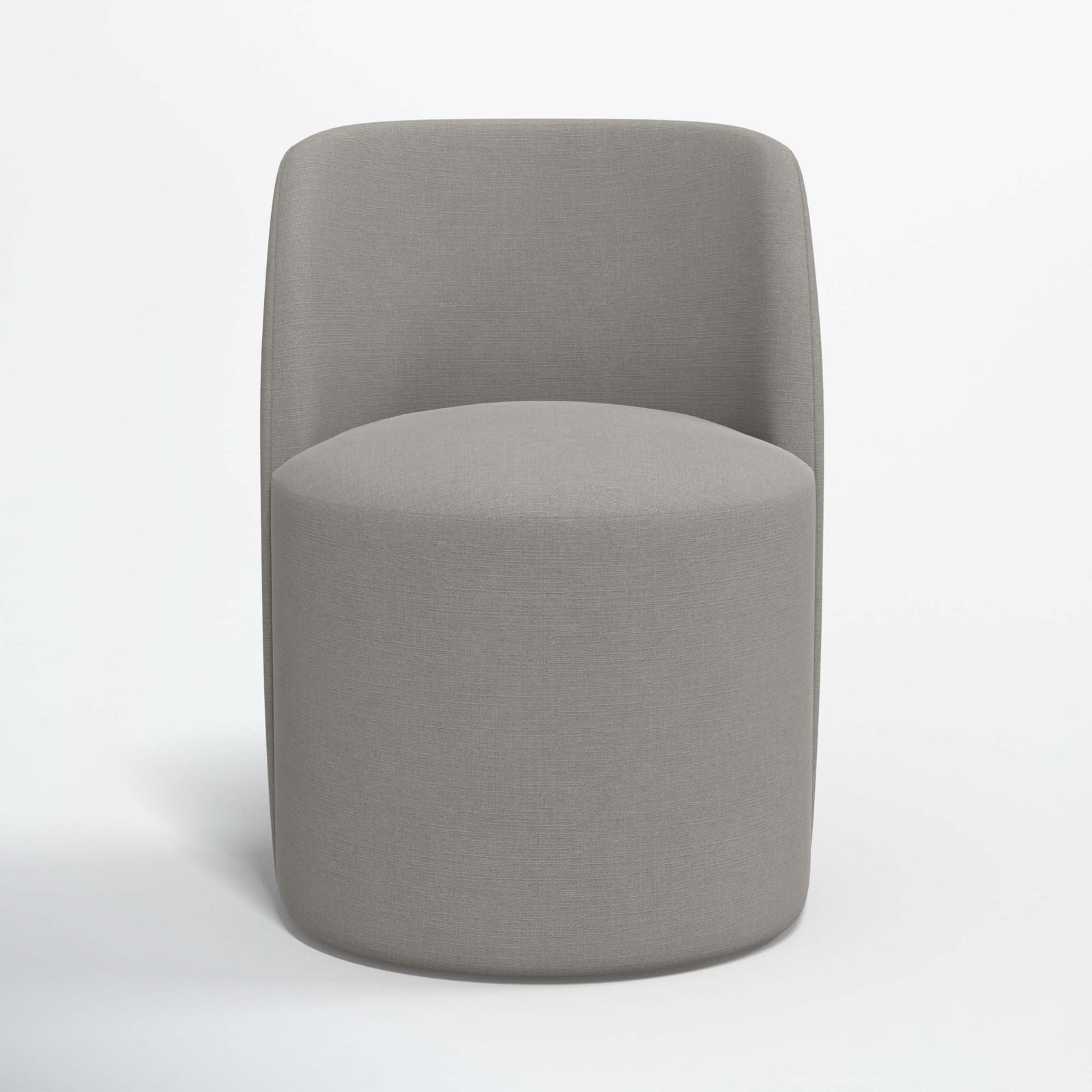 Begonia Dining Chair, Classic Grey Linen