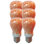 WBM 7 W (60W Equivalent), LED Light Bulb, E26/Medium Base 2700K Warm White (Set of 4)