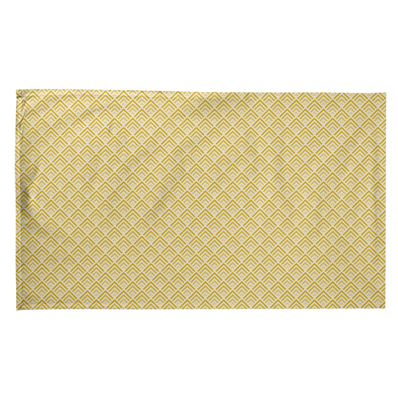 Tea Towel Kitchen Towel, Cotton Twill, Yellow