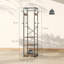 Steel Freestanding 8 - Hook Coat Rack-1850063371