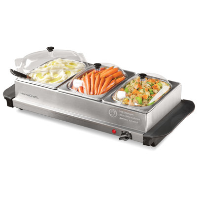 HomeCraft Stainless Steel Marmite/Soup Chafer Buffet Accessory
