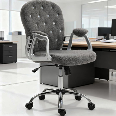 Chaise Kimar avec accoudoirs rembourrés