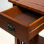Table de bout avec rangement Oakcrest