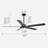 Kaveesh 60'' Ceiling Fan with LED Lights-1296506274