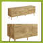 Meuble télé, console de 72 po, meuble multimédia, tiroirs de rangement