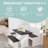 (yinuo)5-person Corner Dining Nook With Hidden Storage And Built-in Charging Port