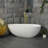 59.06'' x 29.53'' Soaking Solid Surface Bathtub