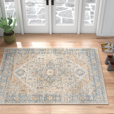 Jadence Machine Washable Oriental Area Rug