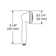 3-Function 3" Handshower in , Chrome