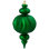 Shatterproof Commercial Size Finial Christmas Ornaments - 10" - Set Of 4