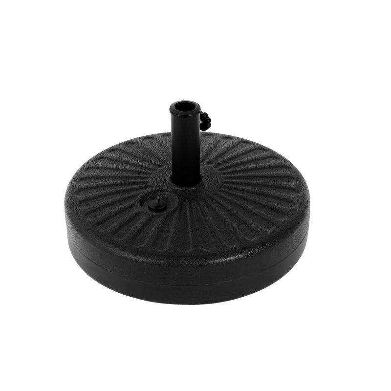 Heavy-Duty Umbrella Stand For Lawn And Beach - Fill With Water/Sand Outdoor Support Accommodates Umbrellas Of Different Styles