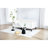 Twin Daybed With Luxury Velvet And Metal Construction For Bedroom Beige Upholstered