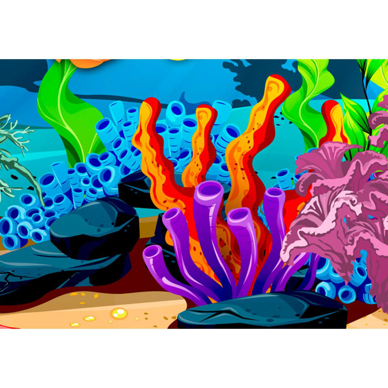 Underwater Fun - Print on Canvas, 60cm H x 120cm W