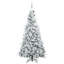 Artificial Hinged Christmas Tree Green PE and PVC-378908001-378908005