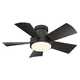 Vox 5 - Blade Indoor/Outdoor Smart Flush Mount Ceiling Fan with Remote Control and LED Light Kit